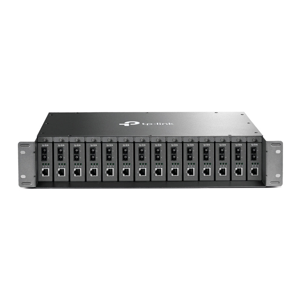 Chasis bastidor de 14 slots MC1400 ( TL-MC1400 ) - Chasis bastidor de 14 slots MC1400 ( TL-MC1400 ) -